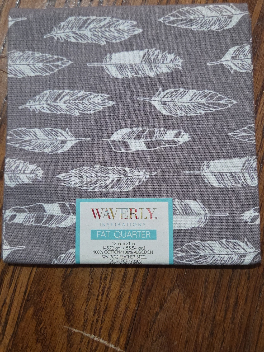 Waverly Fat Quarter Fabric Square 18x21